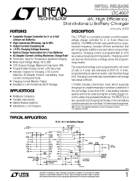 Datasheet LT1511 manufacturer Linear